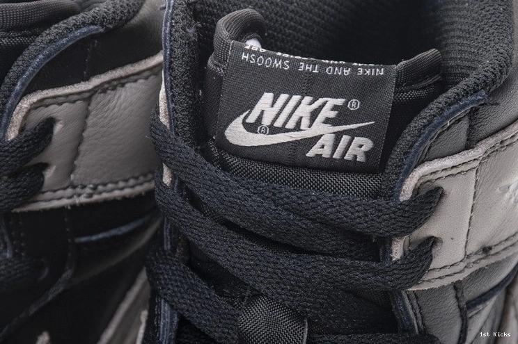 High OG Black Jordan Gray Retro Shadow 555088-013  1 Air 0324